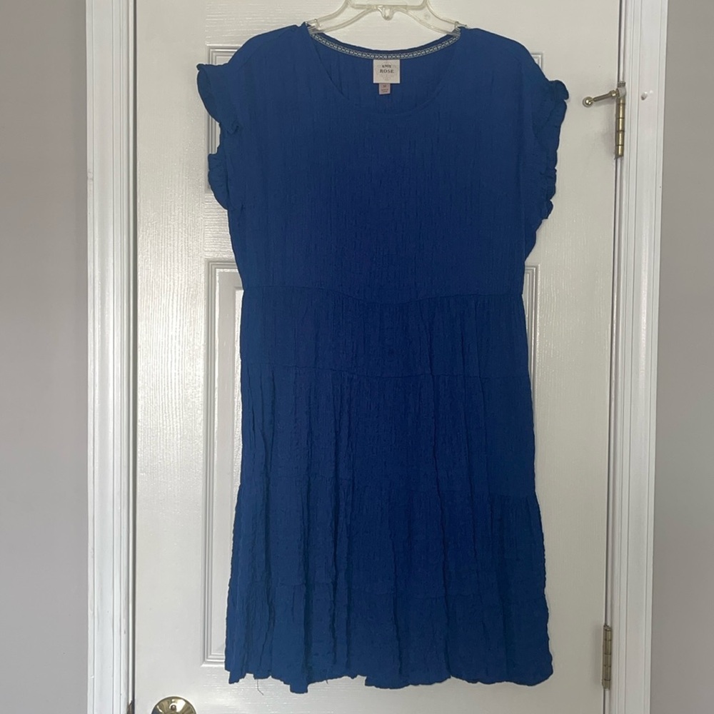 Knox Rise Ruffled Sleeve Midi Dress